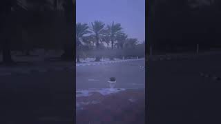 Worst storm ever experienced in uae fypシ uae crazyweather lubellagauna lubella alain [upl. by Afatsuom]