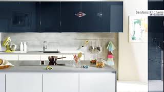 Handleless Kitchen Images amp J Pull Kitchen Doors [upl. by Eihtur303]