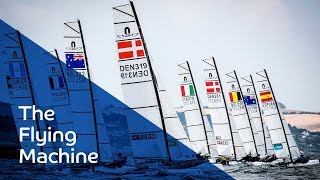 The Flying Machine – Nacra 17 Sailing  Aarhus 2018 [upl. by Heda424]