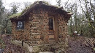 Off grid roundhouse build part 29 installing internet connection failed [upl. by Orecic20]