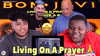 FIRST TIME HEARING Bon Jovi Livin’ on a prayer  REACTION special guest JampJ Kingdom [upl. by Evyn410]