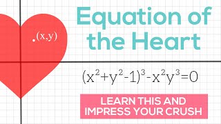 Equation of the Heart  Graph the perfect heart for your crush [upl. by Zusman178]