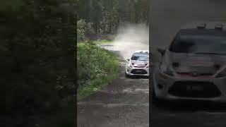 Rally AurskogHøland SS6 014 rallycar ralley rally shorts [upl. by Claudine]