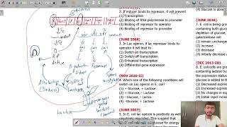 🔥Prokaryotic Gene Regulation and Operons  Solved PYQs Part 1 by Dipesh Sir  Molecular Biology 🔥 [upl. by Anyzratak]