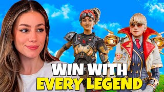 Mastering Every Legend in Apex Legends Part 5  LuluLuvely Apex Legends [upl. by Enajyram]