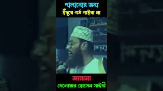 পালানোর জন্য সুযোগ পাইবা না  দেলোয়ার হোসেন সাঈদী ওয়াজ  শেখ হাসিনা  Delwar Hossain Saidi Waz [upl. by Seerdi228]