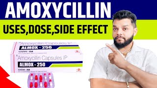 Amoxycillin  How WorksUses amp Side Effects In Hindi [upl. by Tenom]