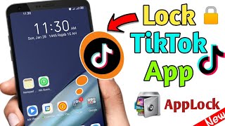 TikTok App Ko Lock Kaise Lagae   TikTok Lock Kaise Kare   TikTok ko Password Lagane Ka Tarika [upl. by Inaliel]