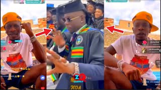 Shatta wale reply Stonebwoy After Gimpa graduation shades [upl. by Edveh]