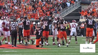 Sights and Sounds from Oklahoma States win in the final Big 12 Bedlam [upl. by Ydurt669]