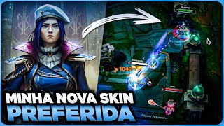 A NOVA SKIN DA CAITLYN ARCANE DÁ MAIS DANO  MONO CAITLYN GAMEPLAY [upl. by Reiss]