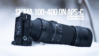 SIGMA 100400mm on SONY A6000 Series Lens Review on APSC amp FF [upl. by Sanders]