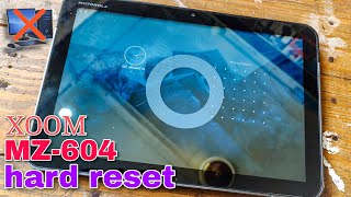 all Motorola tablet hard reset Xoom Mz604 Mz605 Mz607 Mz608 Mz616 without PC [upl. by Nnylrahc556]