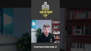 Contractors Risk property business money tips learn construction growth [upl. by Avirt84]