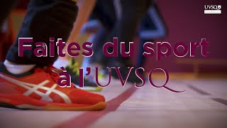 Faites du sport à lUVSQ [upl. by Phyllis]