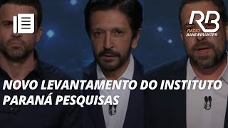 Paraná Pesquisas Nunes e Boulos liderando Marçal fica mais atrás  Jornal Gente [upl. by Velick9]