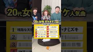 【歌って答えて！】20代女性カラオケ人気曲ランキングTOP10！ [upl. by Saimon]