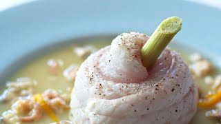 Recette  Roulade de sole et crevettes grises [upl. by Janeva]