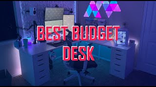 the ULTIMATE budget desk [upl. by Oneida]