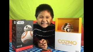 Star Wars BB8 Ollie VS Anki Cozmo Robot [upl. by Eylloh]