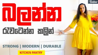 Sri Lanka Pantry cupboard රැවටෙන්න කලින් බලන්න [upl. by Ydderf]