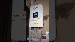 nitrox 8kw inverter installation bestsolarinverter kadam motivationsong [upl. by Sontag]