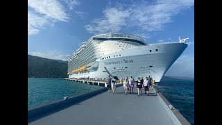 Symphony of the Seas Labadee Haiti [upl. by Anuala214]