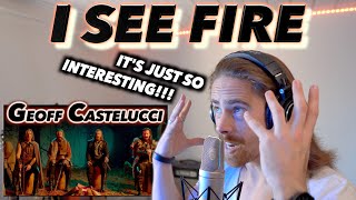 Geoff Castellucci  I See Fire The Hobbit FIRST REACTION JUST SO INTERESTING [upl. by Calle]