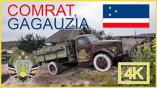 Gagauzia autonomous region in Moldova  Walking in Comrat  4K 🇲🇩 [upl. by Attenyw]