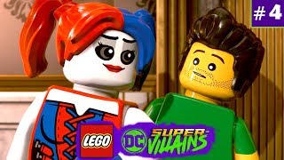 LEGO DC Super Villains 4 AJUDEI A RESGATAR A ARLEQUINA COM O ESQUADRÃO SUICIDA Dublado Português [upl. by Normac]