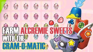 How to efficiently farm for Alcremie Sweets with the Cramomatic in Pokémon Sword and Shield [upl. by Kirstyn]