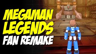 【MMLX】Megaman Legends Fan Remake Gameplay February 2023 [upl. by Dole]