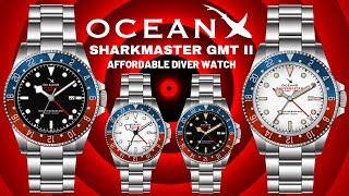 OCEANX SHARKMASTER GMT II DIVER WATCH REVIEW 2019 [upl. by Hashimoto978]