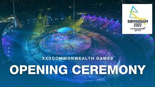 BIRMINGHAM 2022 COMMONWEALTH GAMES OPENING CEREMONY HIGHLIGHTS [upl. by Nellir611]