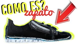 COMO ES UN ZAPATO POR LA MITAD [upl. by Naejeillib]