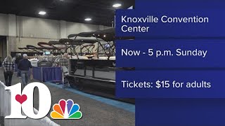 Downtown Knoxville Boat Show underway at Knoxville Convention Center [upl. by Airehc687]