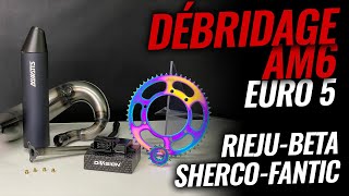 Débridage motos 50cc AM6 EURO 5  Rieju Beta Sherco et Fantic [upl. by Yessak]