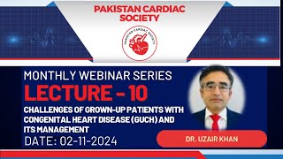 Challenges of Grownup patients with congenital heart disease GUCH  Cardio Web Series [upl. by Wanfried]