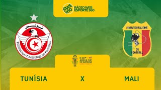 TUNISIA X MALI  COPA AFRICANA DE NAÇÕES  RWE AO VIVO [upl. by Decca]