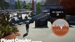 🐪 PLANET COASTER  Clean Canyon the grand canyon park  Entrance Area [upl. by Barina]