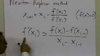 Chapter 0305 Lesson Derivation of Secant Method Approach 1 [upl. by Frederigo804]