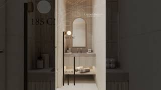 Excellent Fit out is rooted in precision and creativity fitoutinteriors homedesign bathroom [upl. by Gerge]