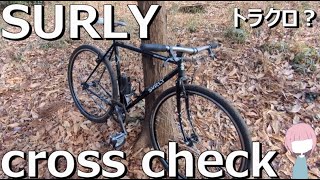 SURLY CROSS×CHECK トラクロ？グラベル？的仕様にしました [upl. by Lepper]