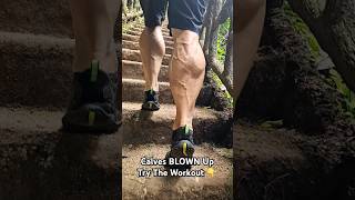 Calves BLOWN Up  Try The Workout 👇 [upl. by Annoirb]