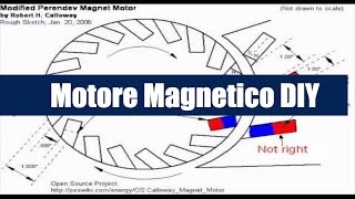 Costruzione motore magnetico PERENDEV 1  Energia Gratis Infinita  Moto Perpetuo [upl. by Stafford]