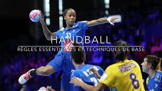 Handball règles et techniques de base EPS [upl. by Nnairrek]