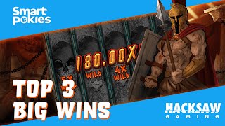 Top 3 Pokie Wins Compilation MustWatch Hacksaw Gaming Moments 🔥 Pokies Australia 2024 [upl. by Neille]