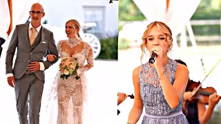 EMMA KOK PERFORMANCE IN BRITT DEKKERS WEDDING [upl. by Hazeghi]