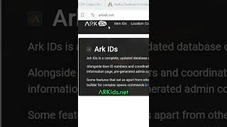 Como saber la ID de un dino en ARK arksurvivalevolved arkascended [upl. by Aital]