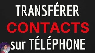 Comment transférer les contacts dun téléphone à un autre avec une Carte Sim [upl. by Anil]